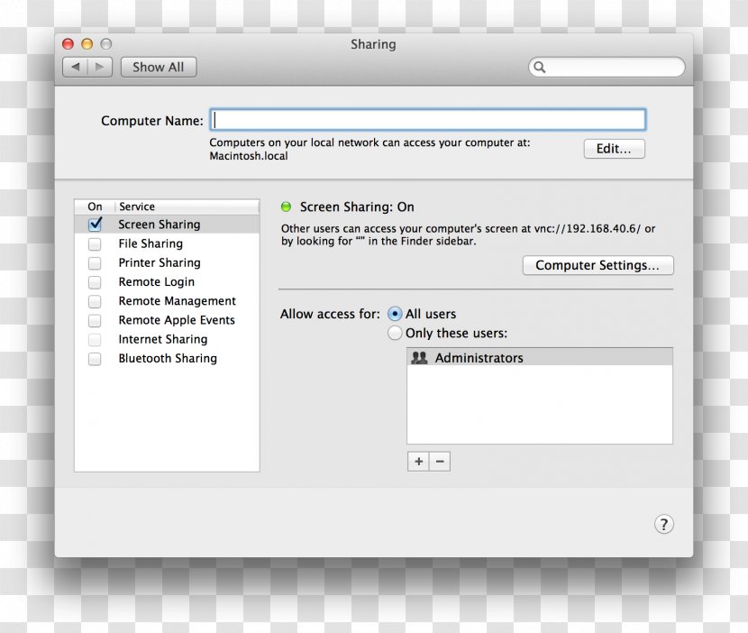 MacBook Pro MacOS System Preferences Computer Network - Brand - Mouse Cursor Transparent PNG