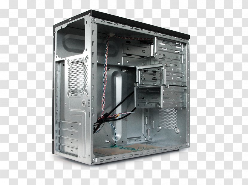 Computer Cases & Housings Brushed Metal MicroATX Color - Electrical Switches - Power Converters Transparent PNG