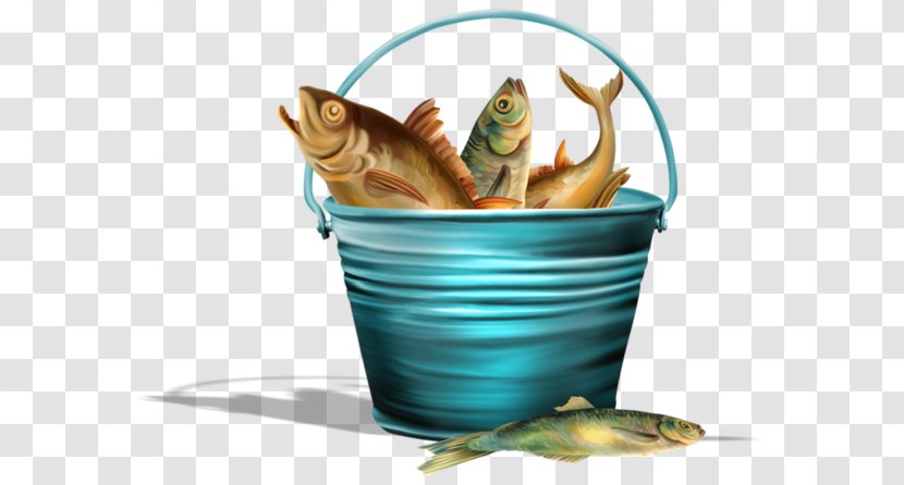 Fish Hook Angling Fishing - A Bucket Of Transparent PNG