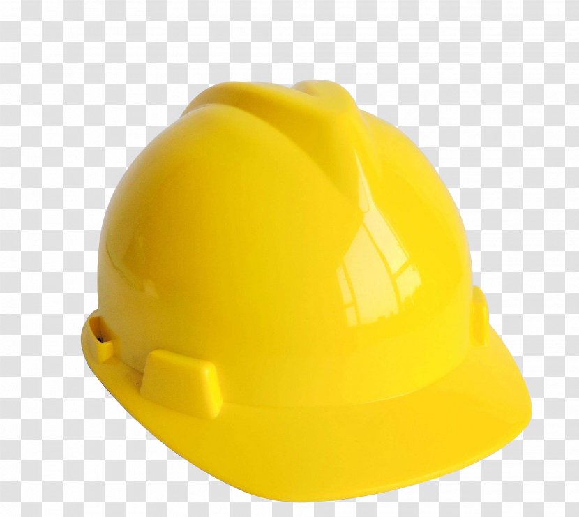 Hard Hat Cap Yellow - Headgear - Safety Transparent PNG