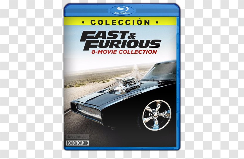 Blu-ray Disc The Fast And Furious DVD Box Set Film - Automotive Design - Rapido Y Furioso Transparent PNG