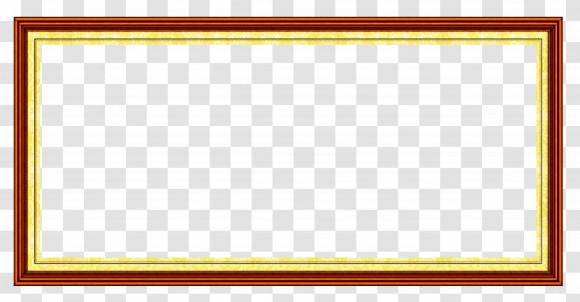 Board Game Picture Frame Yellow Area Pattern - China Wind Border Transparent PNG