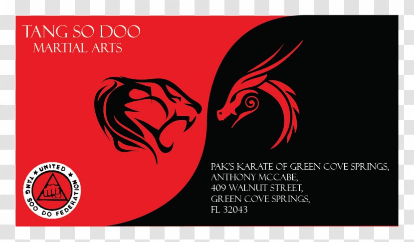 Business Card Design Cards Visiting Martial Arts - Logo Transparent PNG