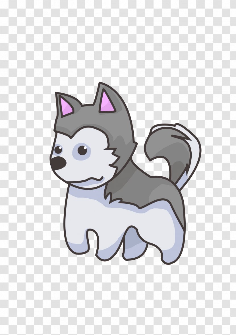 Siberian Husky Puppy Cat Animal - Watercolor Transparent PNG