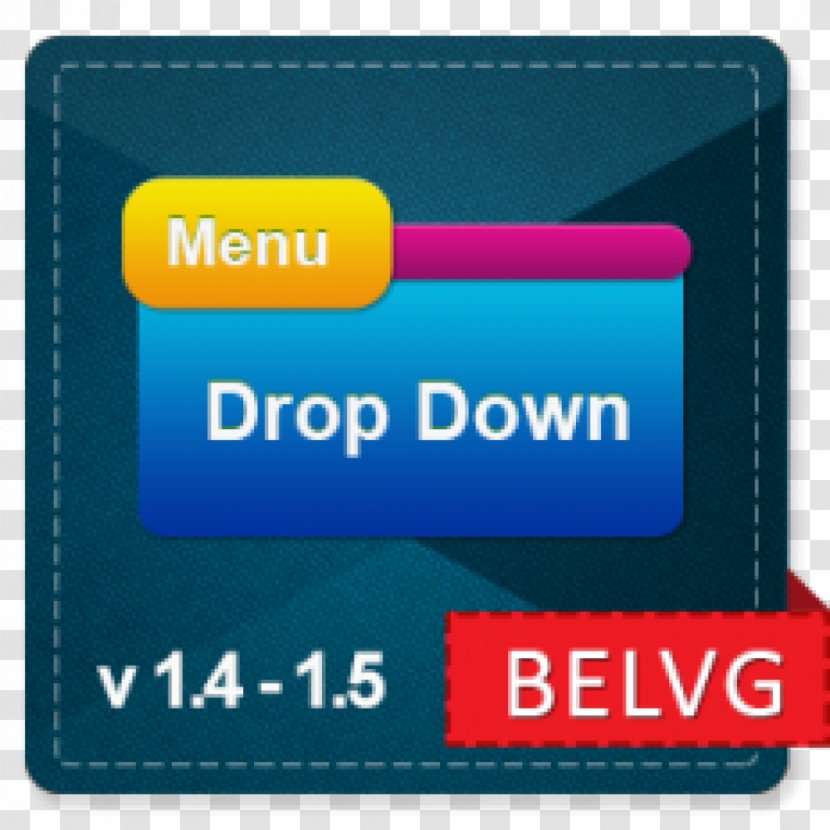 Drop-down List Menu PrestaShop Computer Flash Memory Cards - Technology - Drop Down Transparent PNG