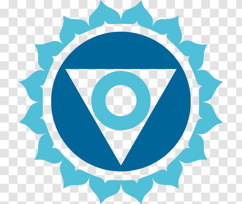 Vishuddha Chakra Sahasrara Muladhara Reiki - Blue - Symbol Transparent PNG