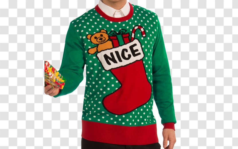 Christmas Jumper Sweater Joy-To-a-Rooney Day Clothing - Ugly Transparent PNG