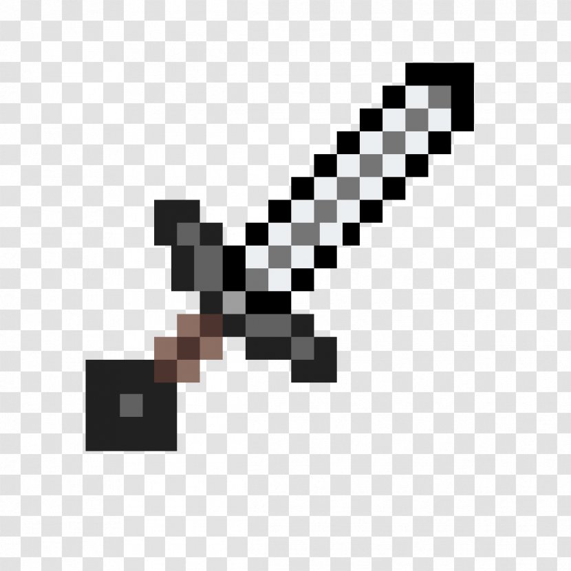 Minecraft: Pocket Edition Pixel Art Sword - Xbox 360 - Icon Transparent PNG