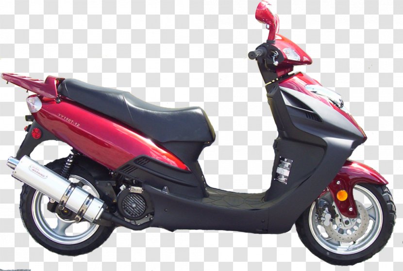 Scooter Car Motorcycle Accessories Moped - Vehicle Transparent PNG