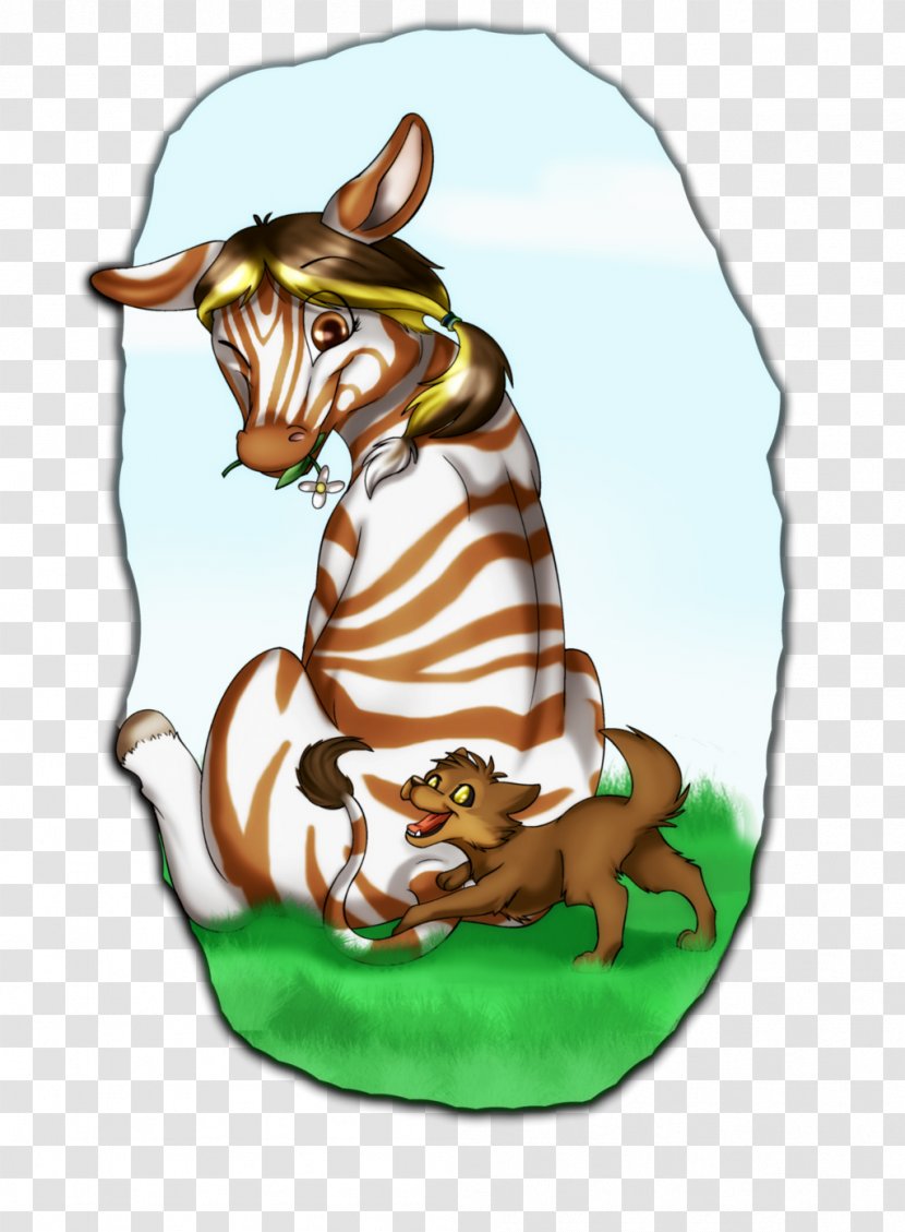 Tiger Big Cat Cartoon Transparent PNG