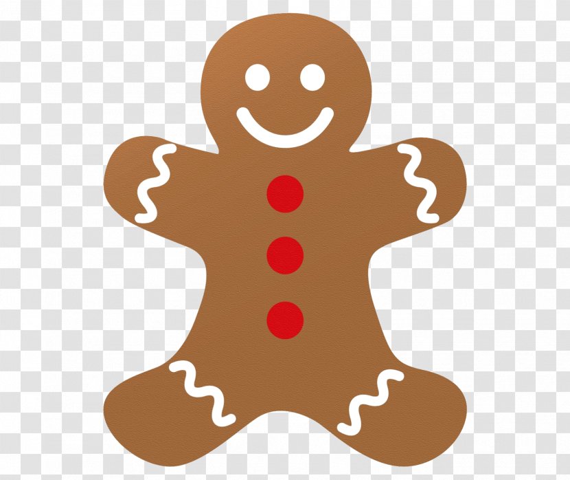 The Gingerbread Man Frosting & Icing Clip Art Transparent PNG