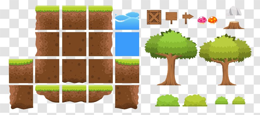 Concept Art Platform Game Tile-based Video 2D Computer Graphics - Sprite Transparent PNG