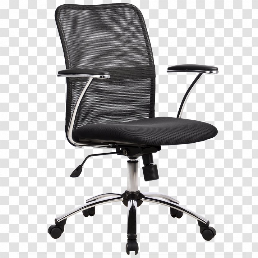 Office & Desk Chairs Swivel Chair Furniture - Seat Transparent PNG