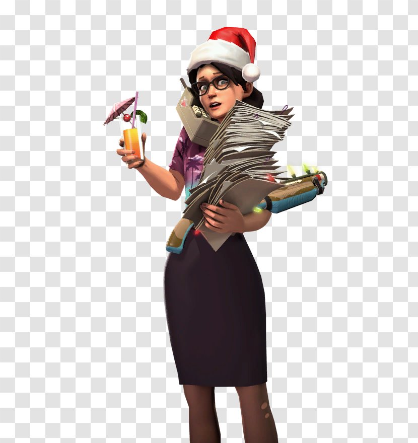 Team Fortress 2 Cartoon Industry Paint Secretary - Shared Resource - Wiki Transparent PNG
