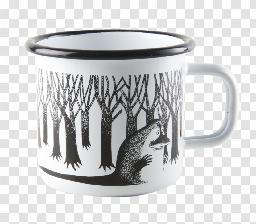 The Groke Little My Muurla Design Marketing Oy Vitreous Enamel Moomins - Milliliter - Mug Transparent PNG