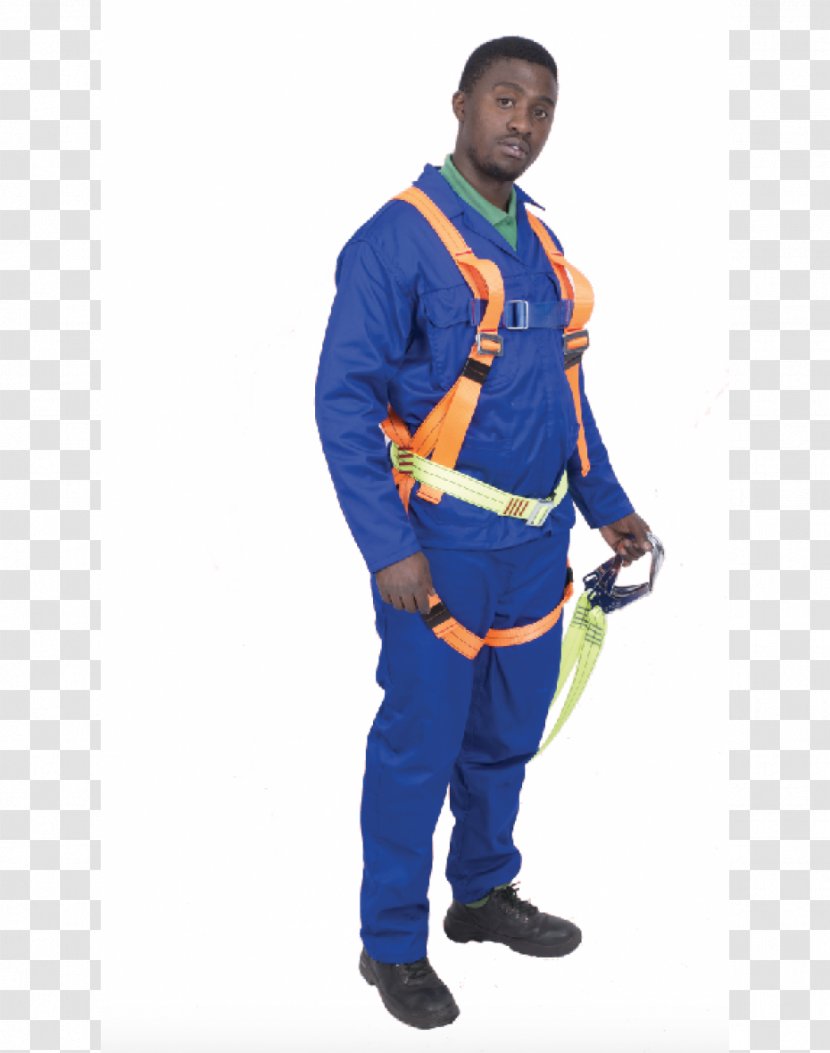 Costume Electric Blue - Climbing Harness - Safety Transparent PNG