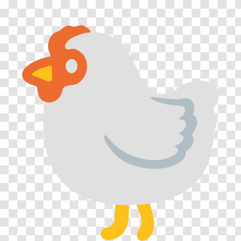 Chicken As Food Rooster Emoji - Thumbnail Transparent PNG