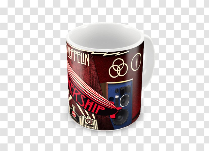 Instant Coffee Cup Led Zeppelin Transparent PNG