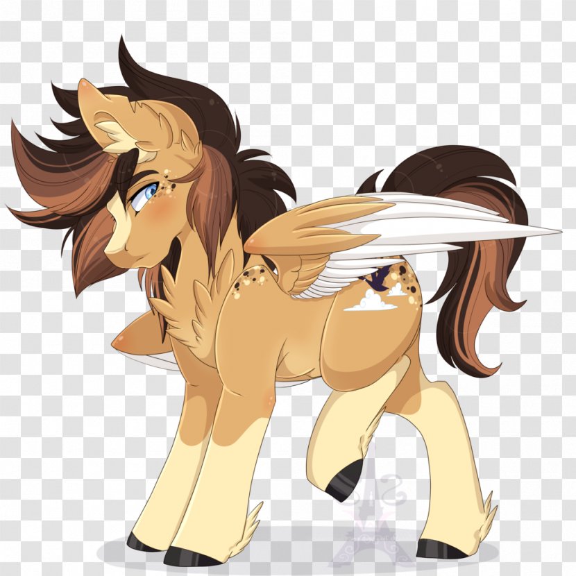 Pony Mustang Mane Cartoon - Heart Transparent PNG