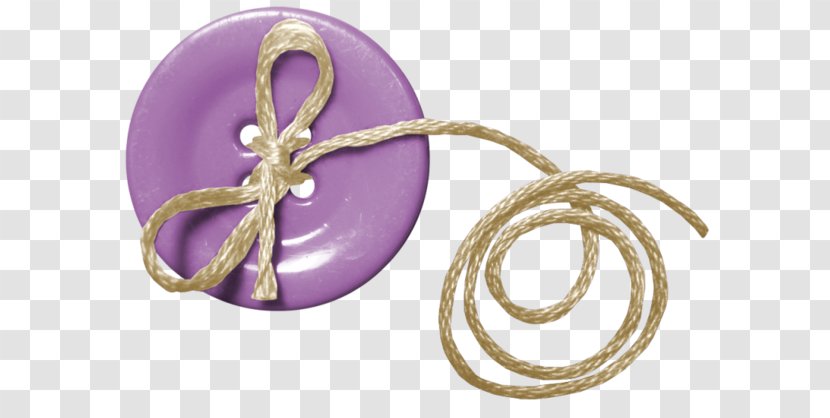 Rope Button Purple - Transparency And Translucency - Buttons Transparent PNG
