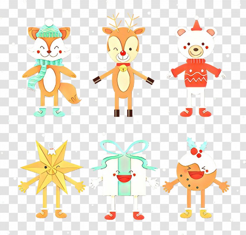 Christmas Tree Star - Reindeer - Animal Figure Transparent PNG