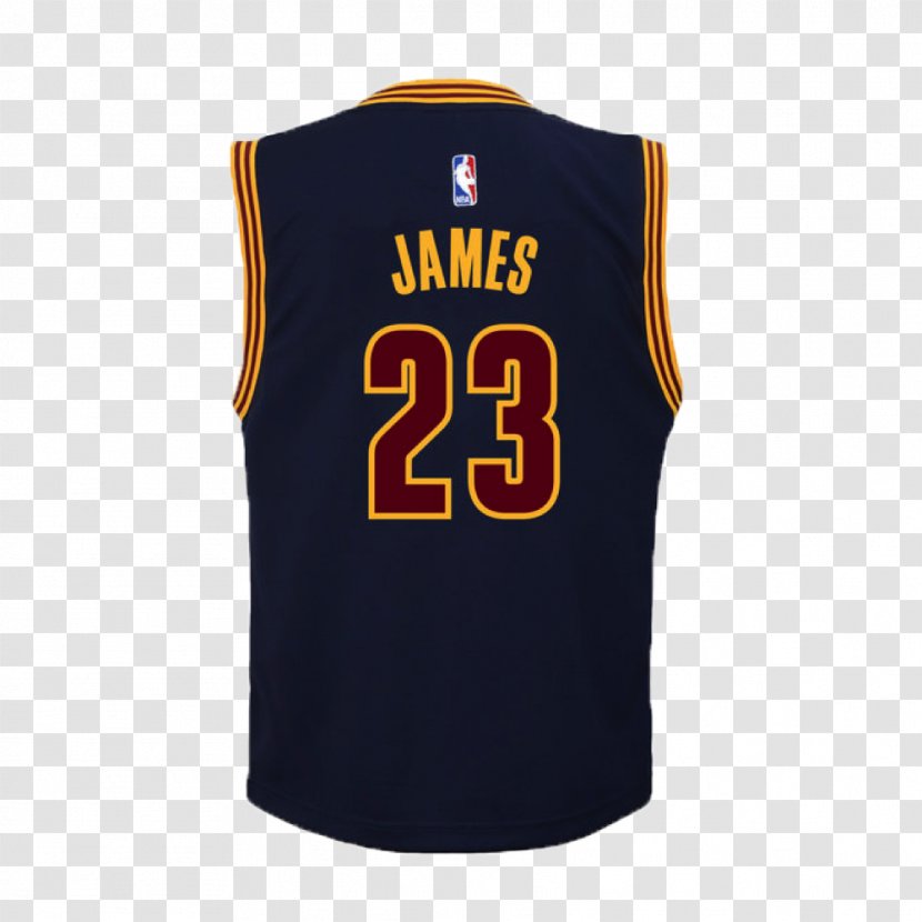 T-shirt Cleveland Cavaliers Jersey Sleeve - Sportswear - Lebron James Transparent PNG