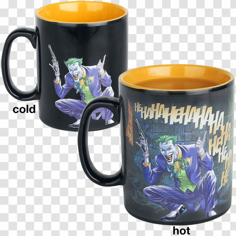 Coffee Cup Batman Joker Mug Kop Transparent PNG