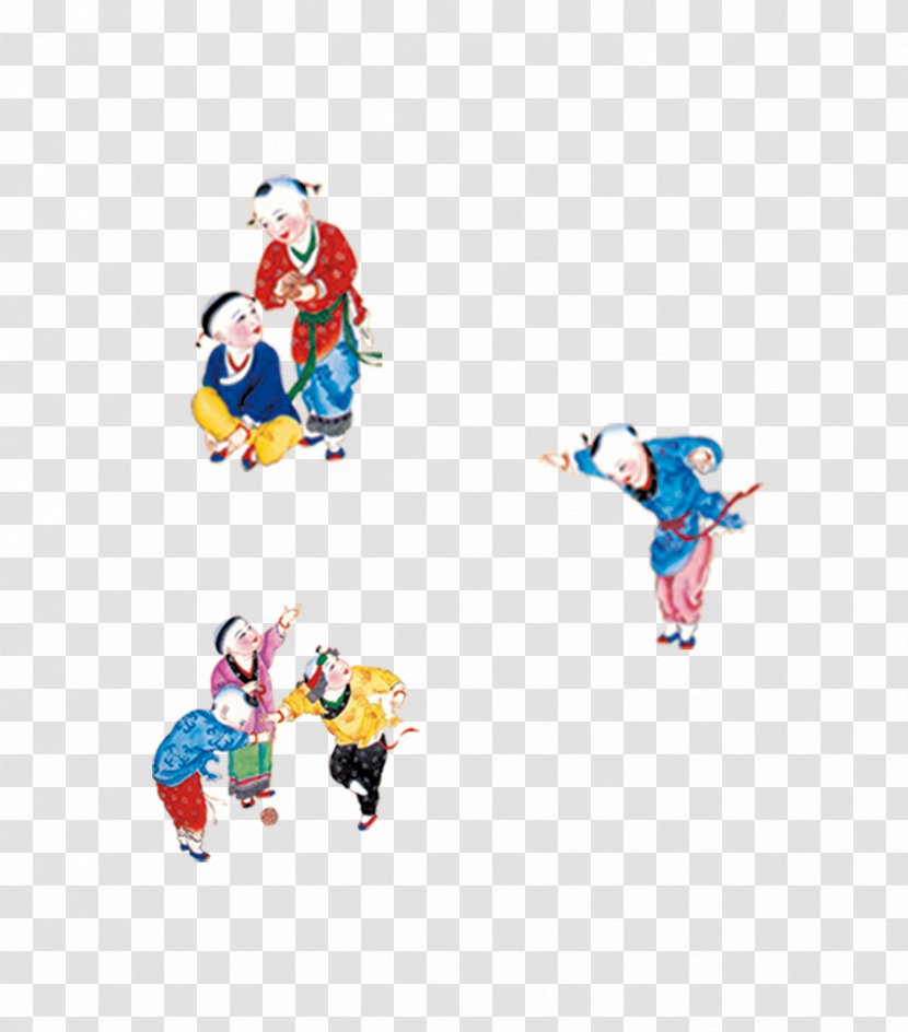 China Child Illustration - Costume - Chinese Style Transparent PNG
