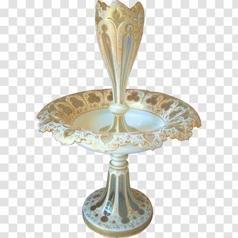 Tableware Epergne Opaline Glass Art - Mystique Transparent PNG