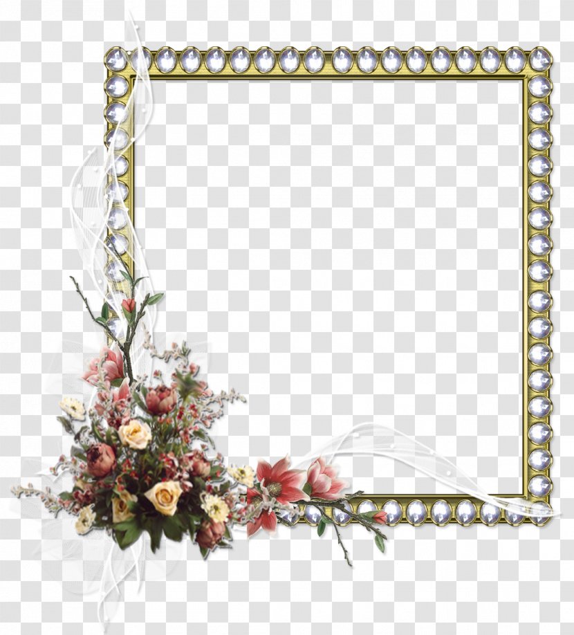 Picture Frames PhotoScape Flower - Bouquet - Red Frame Transparent PNG