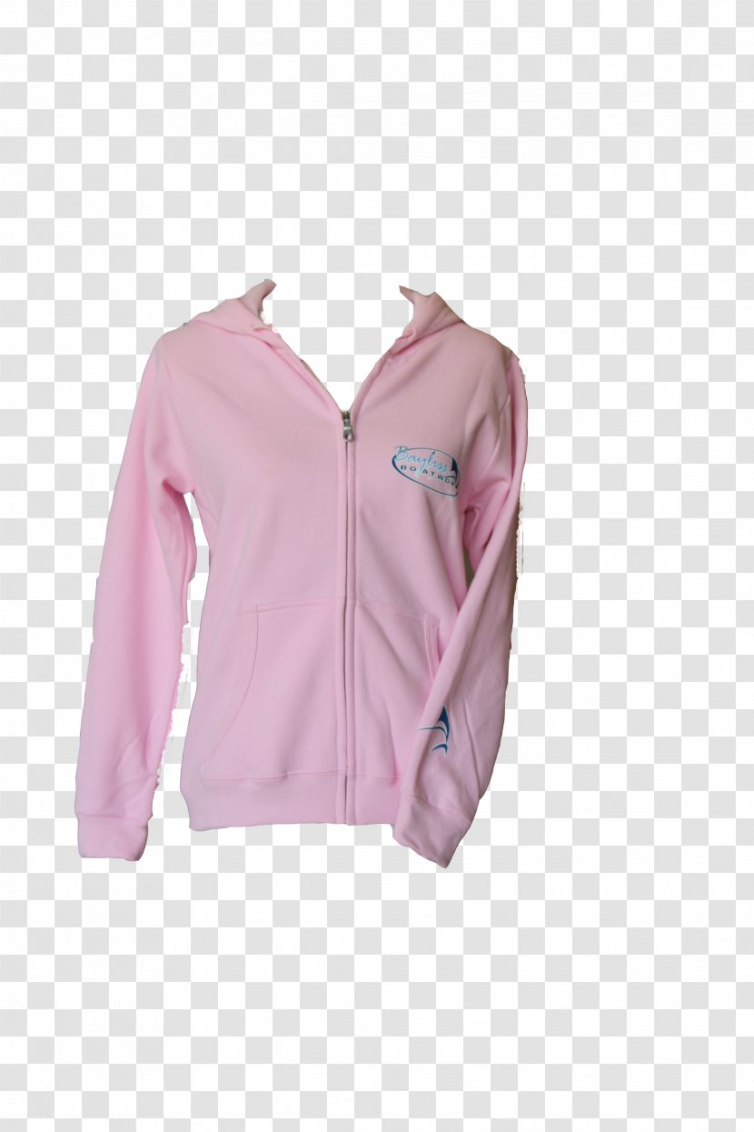 Sweater Cardigan Polar Fleece Sleeve Outerwear - Pink Light Transparent PNG