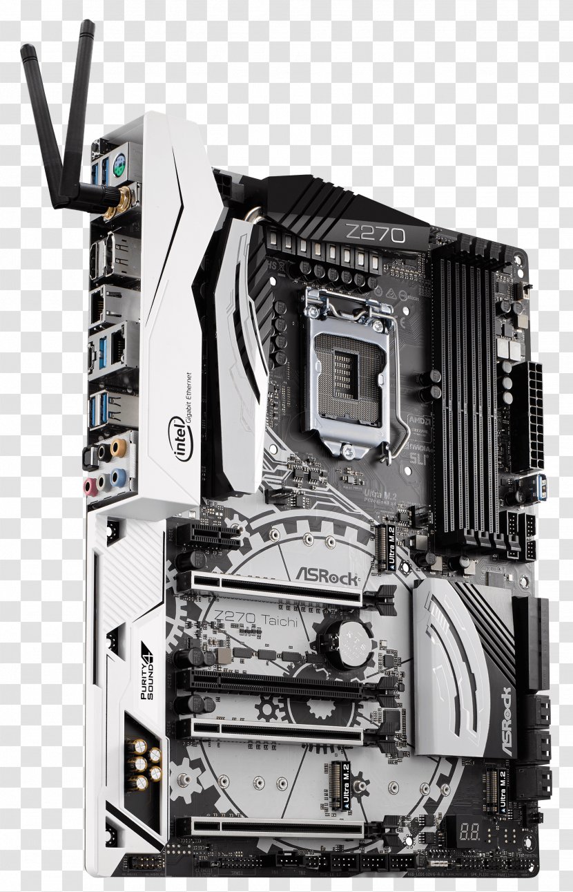 Intel Socket AM4 LGA 1151 ATX Motherboard Transparent PNG