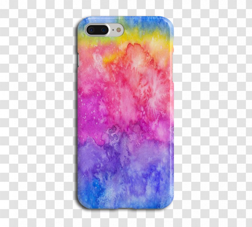 Magenta Mobile Phone Accessories Phones IPhone - Shell Watercolor Transparent PNG