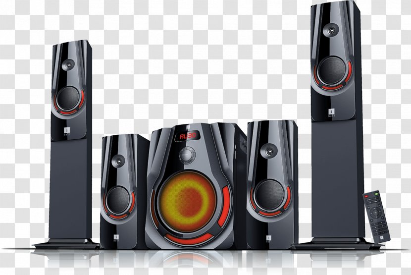 Loudspeaker Home Theater Systems Wireless Speaker Computer Speakers Subwoofer - Laptop Transparent PNG