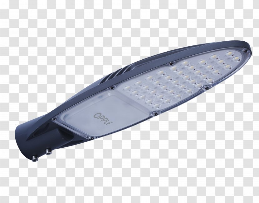 LED Street Light Lighting Fixture Lamp - Glare Transparent PNG