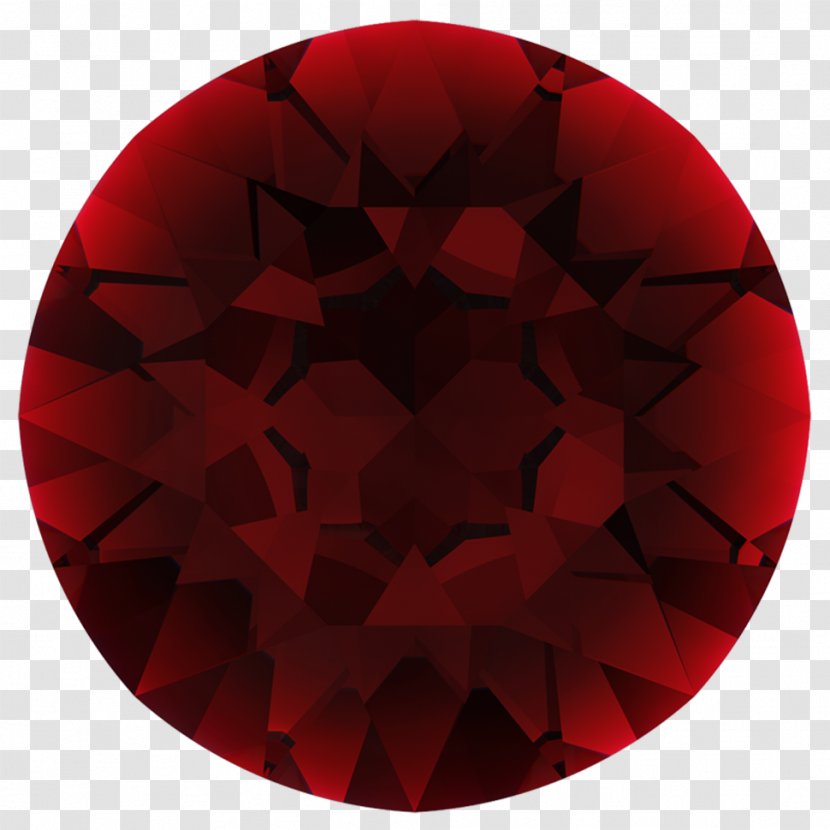Circle - Red - Agate Stone Transparent PNG