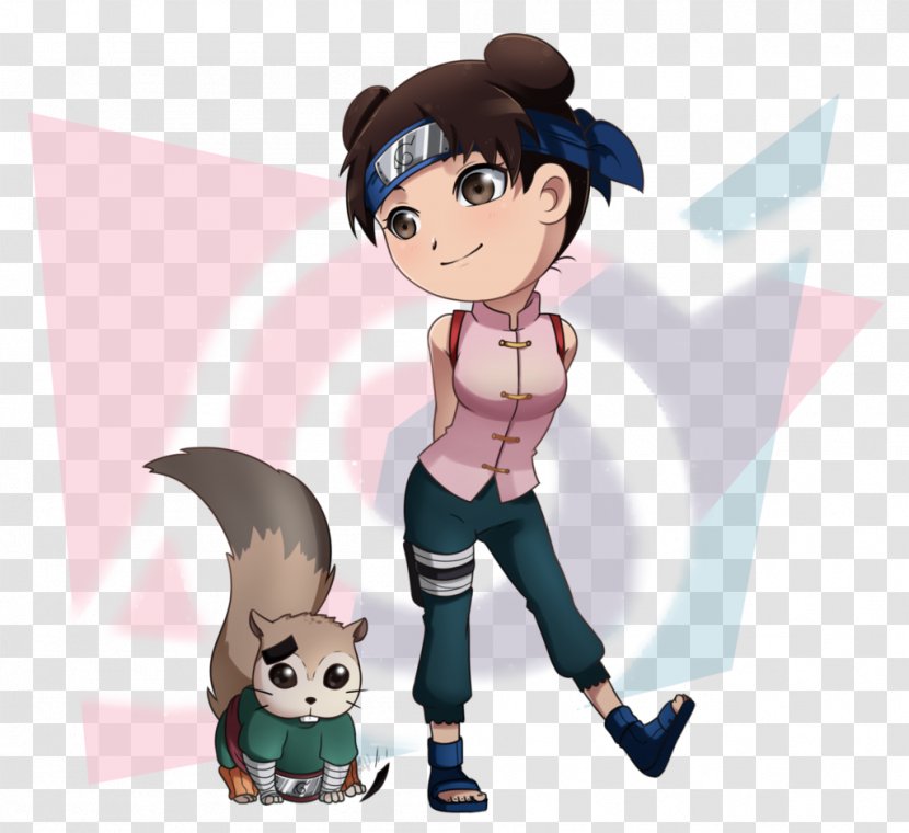 Tenten Rock Lee Cosplay Naruto - Cartoon Transparent PNG