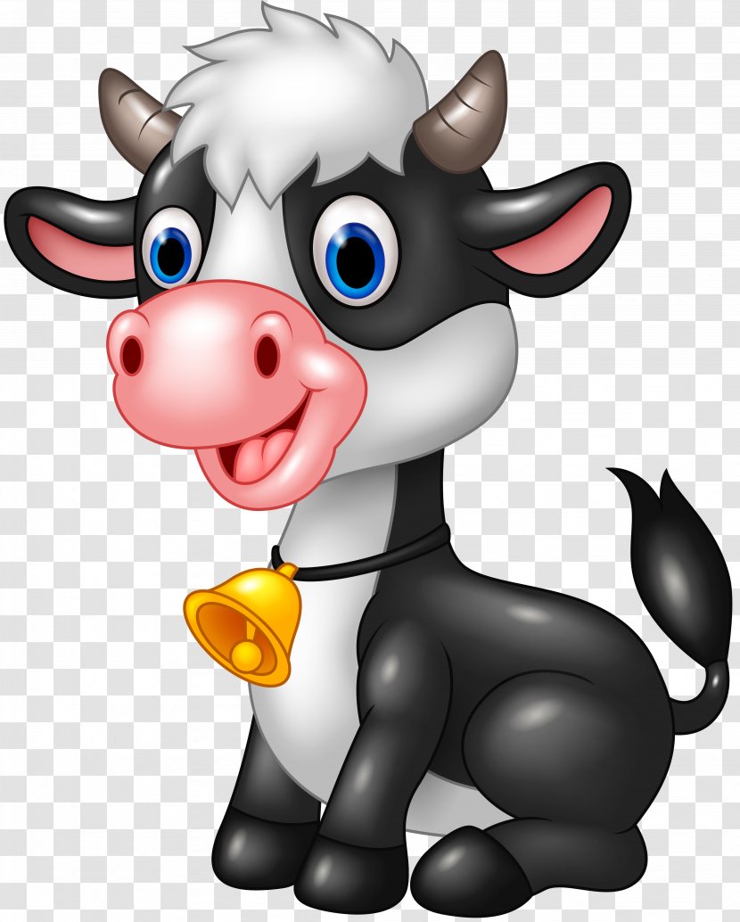 Cattle Goat Cartoon - Cowbell - Animal Material Transparent PNG