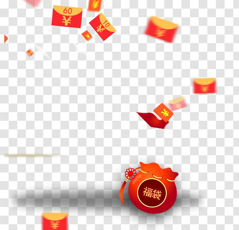 Red Envelope Wallpaper - A Lot Of Money Each Child Transparent PNG