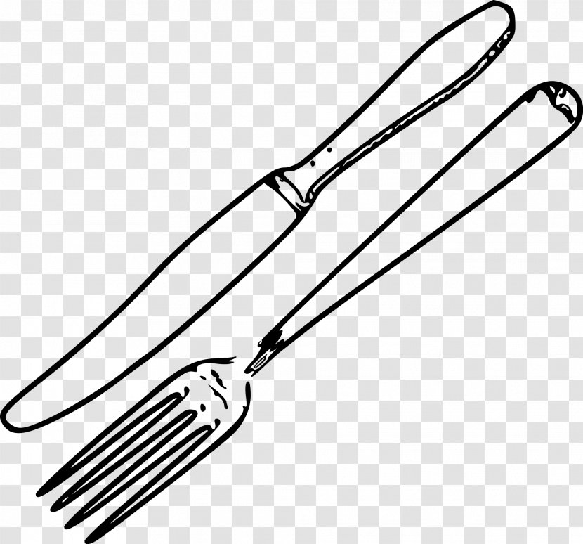 Drawing Fork - Kitchen Utensil Transparent PNG