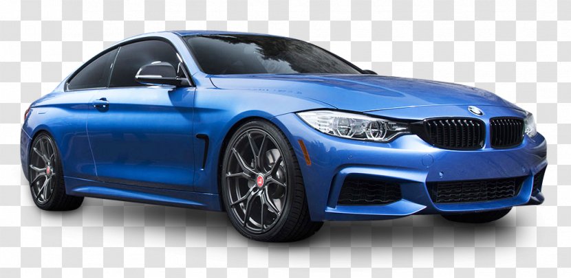 BMW M3 4 Series Car 5 - Blue Transparent PNG