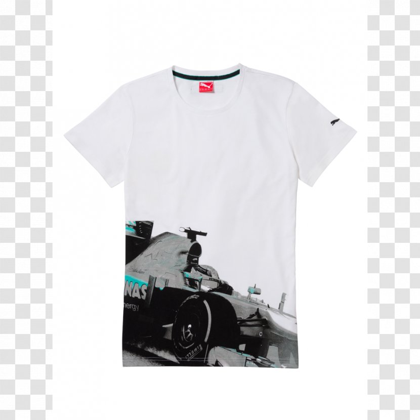 T-shirt Mercedes-Benz Mercedes AMG Petronas F1 Team W09 EQ Power+ Polo Shirt - Neck Transparent PNG