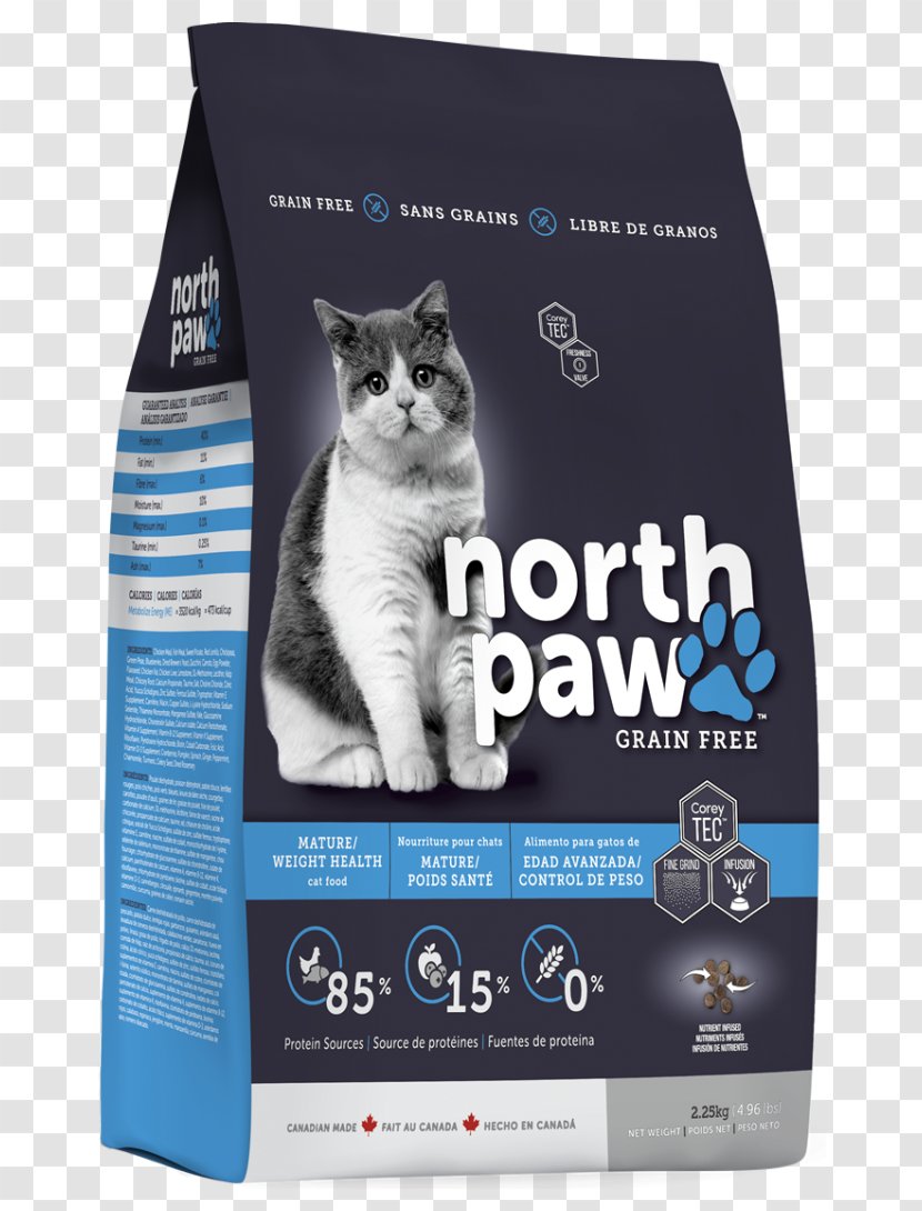 Cat Food Dog Puppy - Paw Transparent PNG