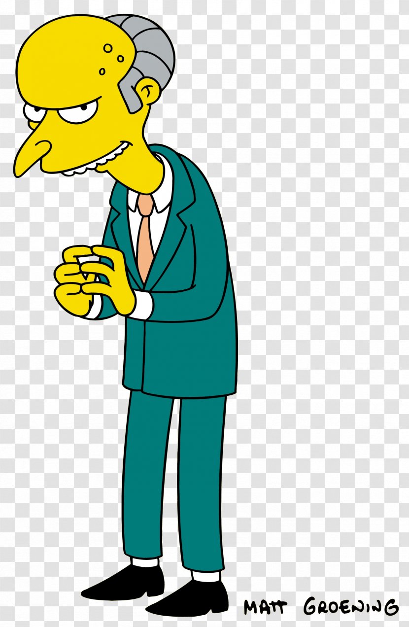 Mr. Burns Waylon Smithers Ned Flanders Moe Szyslak Homer Simpson - Bart - Mr Transparent PNG