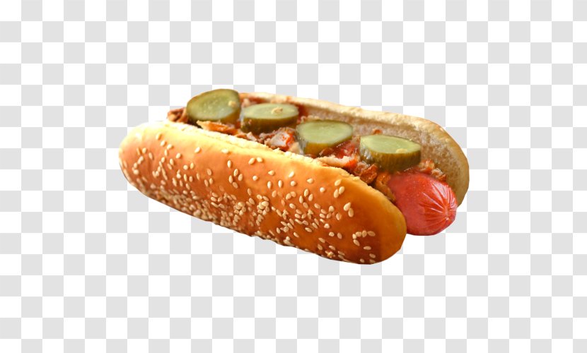 Coney Island Hot Dog Chili Chicago-style Pickled Cucumber - Sauce Transparent PNG