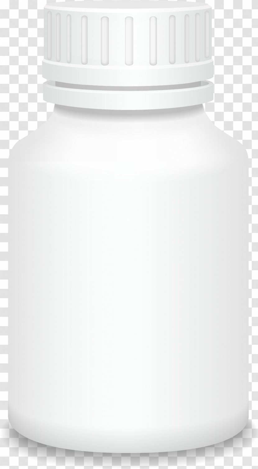 Plastic Bottle - White Vector Medicine Transparent PNG