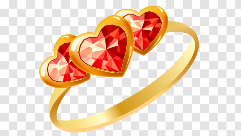 Wedding Ring Gemstone Jewellery Diamond - Red Gem Transparent PNG