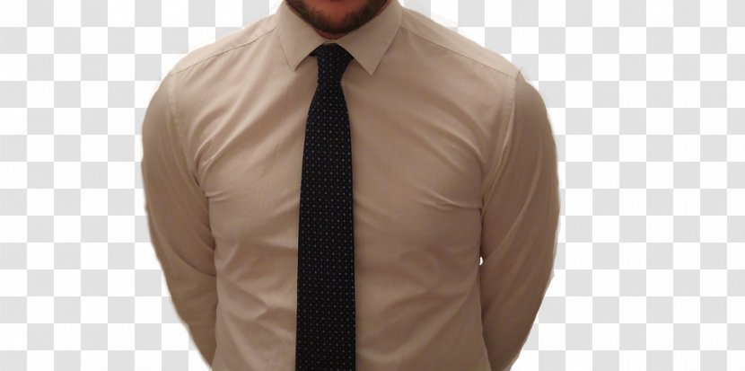 Necktie Fashion Sleeve Beige - Collar - Ali Transparent PNG