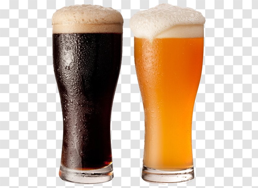 Beer India Pale Ale Stout - Cocktail - Two Cups Of Transparent PNG