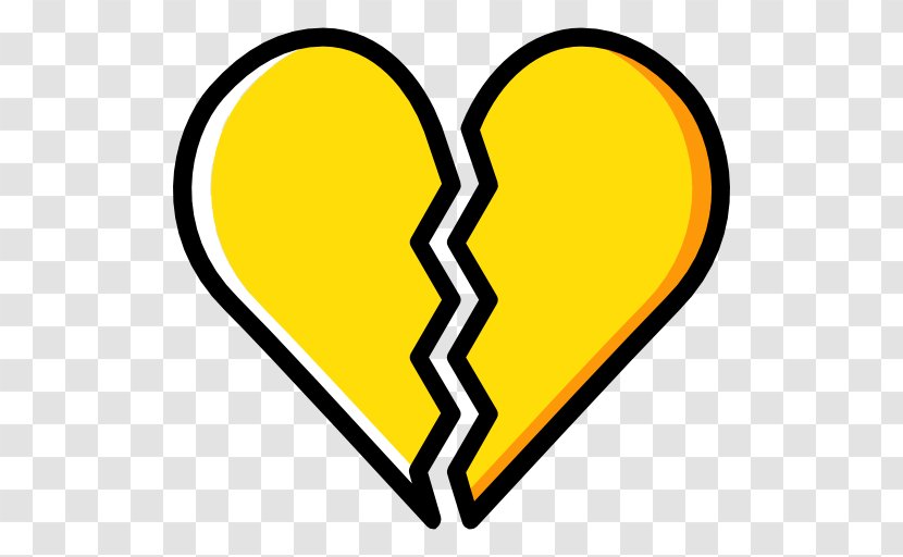 Broken Or Splitted Heart Vector - Area - Symbol Transparent PNG